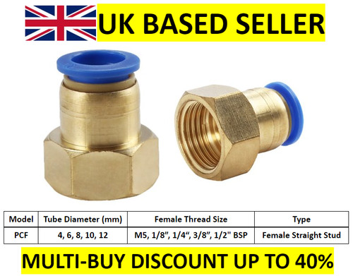 Pneumatic push fitting air - fitting,