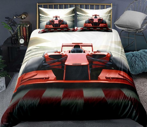 Red racing car - racing,