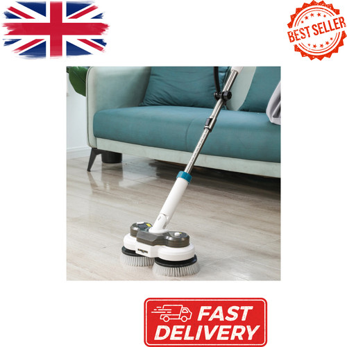 Cordless power scrubber mop - power,