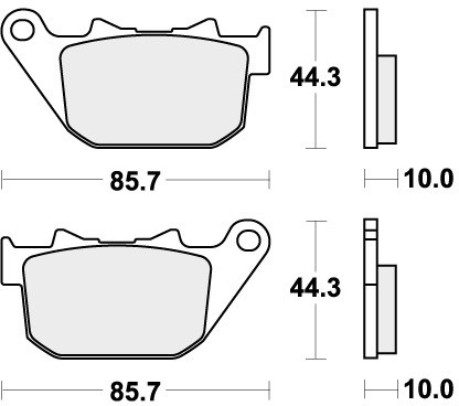 Sbs brake pads - sbs,