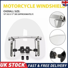 Large Light Smoke Windshield