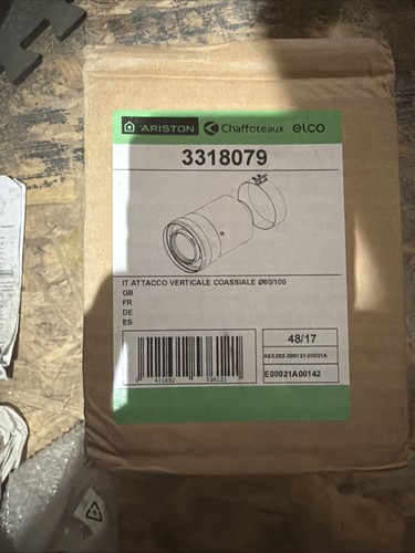 New ariston vertical flue - new,