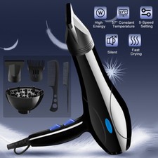 Professional Hair Dryer 4000W Fast Drying Ionic Hairdryer with Diffuser Hairdrye