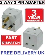 2 WAY 3 PIN ADAPTER SOCKET