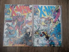 Marvel Comics X-Men #2-3 Jim Lee Chris Claremont 1991 2 Comic Bundle
