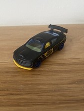 Hot Wheels: Dodge Charger Drift Car - Black/Yellow (1:64)