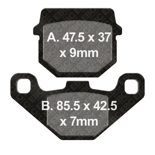 Pair pads ebc fa083hh - pair,