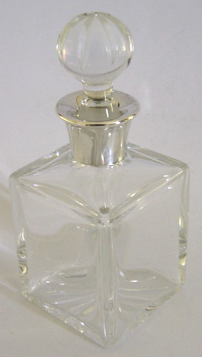 Sterling silver topped brandy - sterling,
