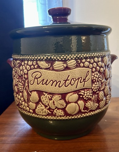 Vintage west german rumtopf - vintage,
