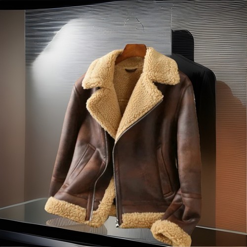Mens raf real leather - b3,