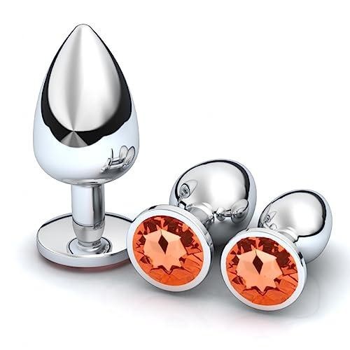 3pcs butt plug set - 3pcs, sex