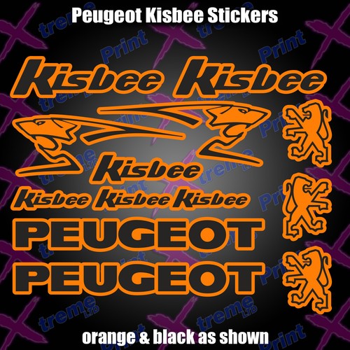Peugeot kisbee sticker decal - kisbee, sticker/decal