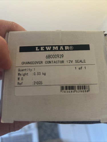 Lewmar changeover contractor - changeover,