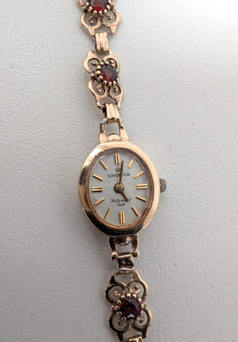 Vintage 9ct gold - gold, garnet