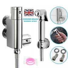 Thermostatic Mixer Bidets Toilet Valve Hand Held Douche Kit Muslim Spray Shower