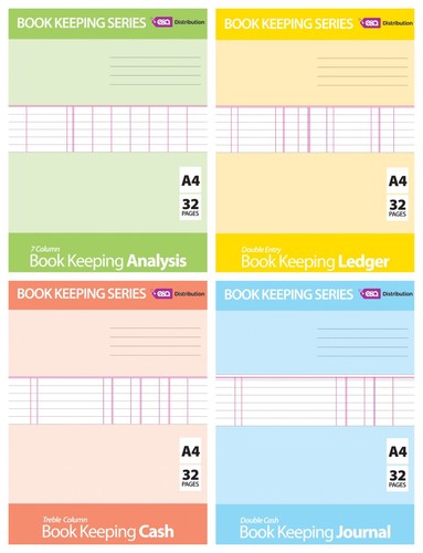 Accounts book keeping cash - book,