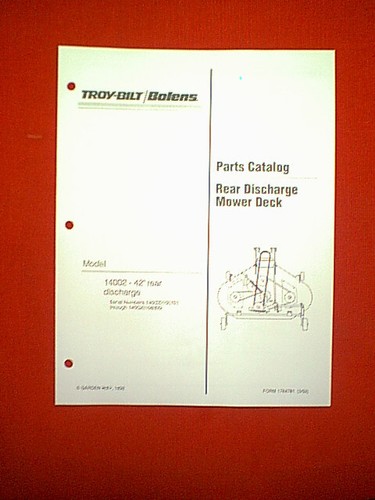 Troy bilt bolens tractor - troy,
