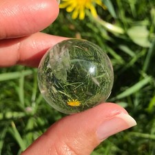 Clear Quartz Sphere Crystal Ball Orb Mini