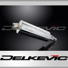DERBI SENDA TERRA ADVENTURE 125 2008-2017 350mm OVAL STAINLESS BSAU EXHAUST KIT