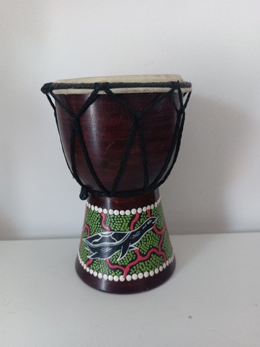 Hand painted wooden african - hand,