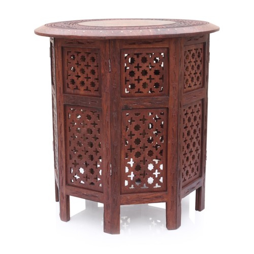 Decorative octagonal end table - octagonal,