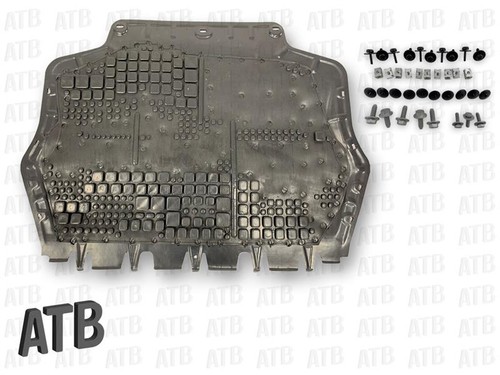 Skid plate with - skid, insulation