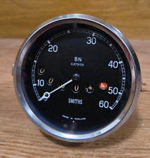 Smiths 60 MPH Chronometric  Speedo BN-X.27317/2 - BSA, Norton, Triumph - Working