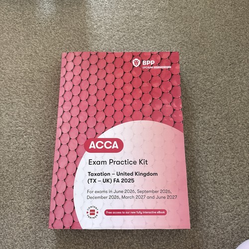 Acca taxation fa2025 bpp - acca,