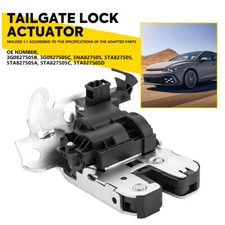 FOR VW TIGUAN 2016-22 REAR TAILGATE BOOT LID LOCK LATCH CATCH MECHANISM 4 Pin