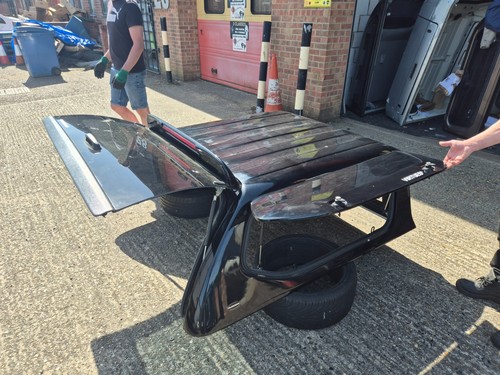 Side doors black ford ranger - black,