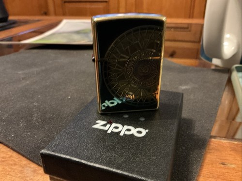Two tone carved zippo lighter - two,