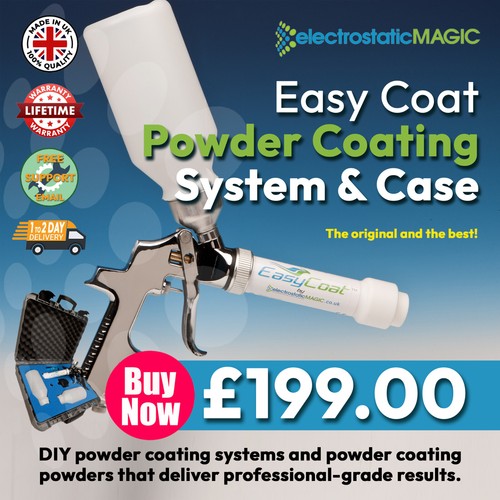 Easy coat powder coating - coat,