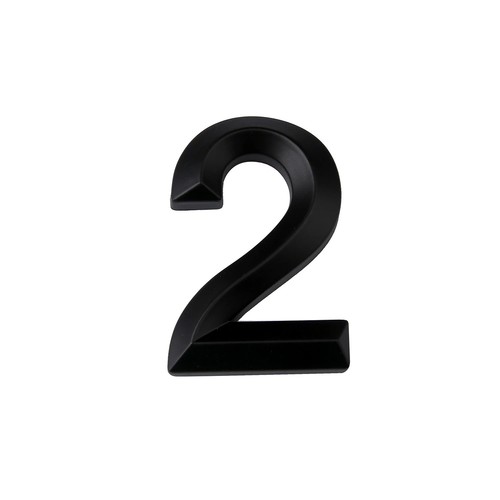7cm house number sticker - 3d,
