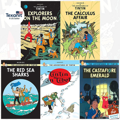The adventures tintin books - the,