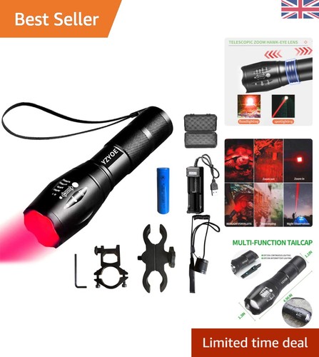 Rechargeable red tactical - red,