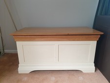 Solid Wooden Blanket Box And