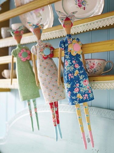 Tilda doll fabric fat quarter - tilda,