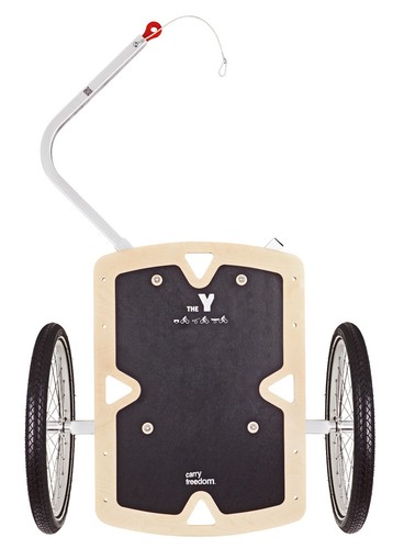 Black friday bike trailer eco - bike,