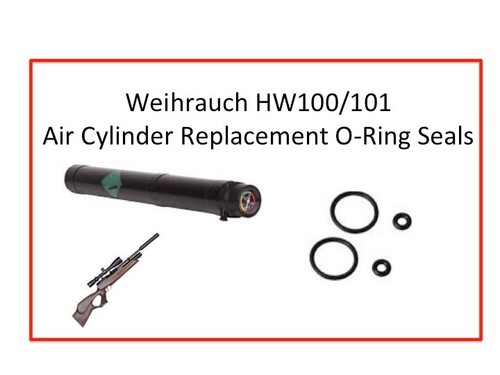Air cylinder end caps - air, seal