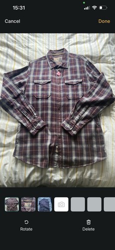 North coast mens check flannel - north,