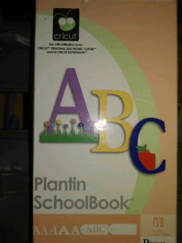 Cricut plantin schoolbook - cricut,