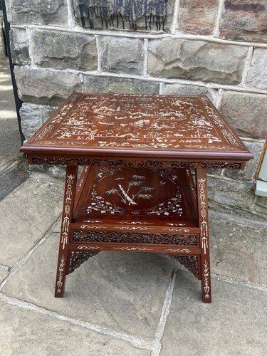 Antique inlaid rosewood - antique,
