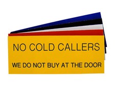 Engraved Plaque No Cold