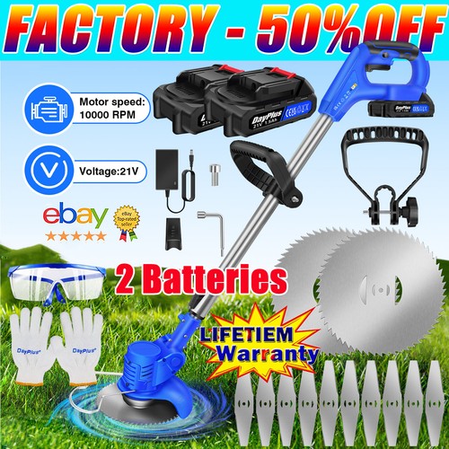 21v cordless electric strimmer - 21v,
