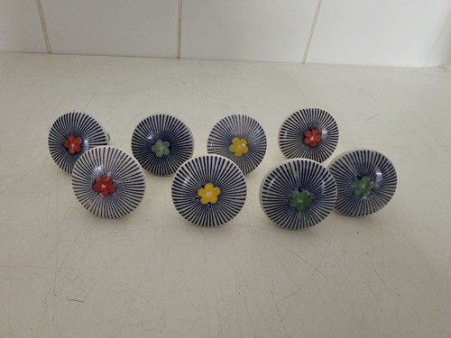 Porcelain door knobs cabinet - door,