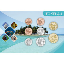 Authentic Genuine Collectable Coin Island Paradise Tokelau Collection