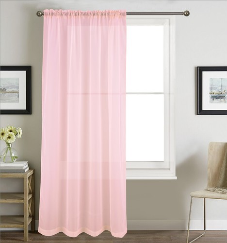 Voile curtain panel slot - voile,