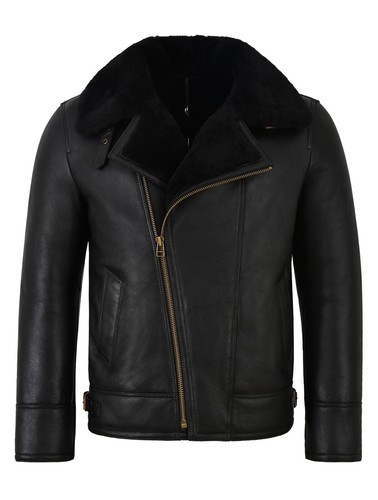 Men real sheepskin - men's, b3