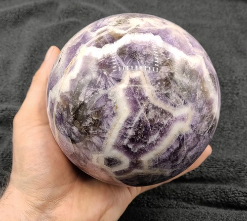 Large dream amethyst sphere - large,