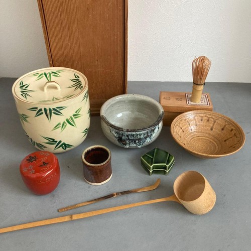 Tea ceremony set tanzaku box - tea,